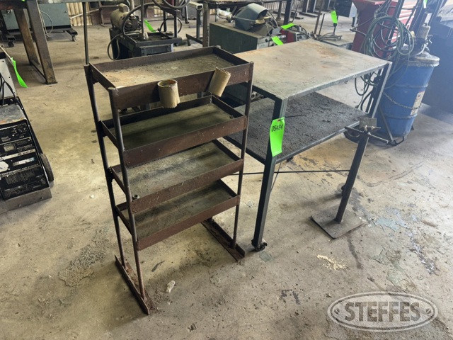 Work bench & storage rack